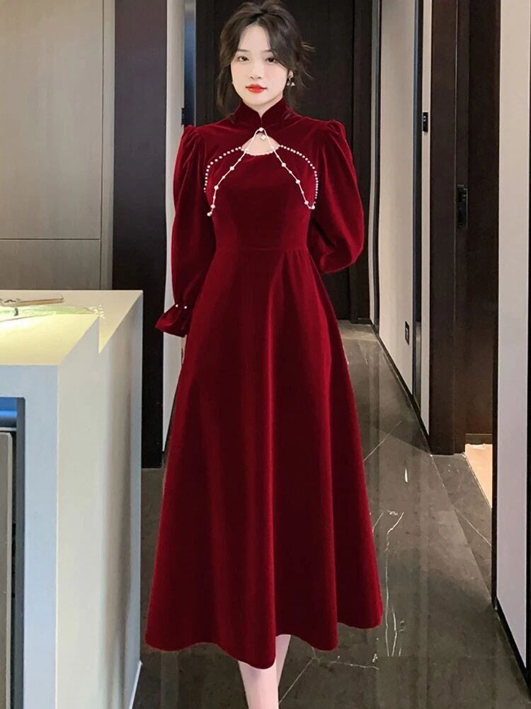 Warm formal wear top