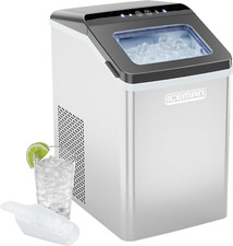 Pebble Ice Machine, Countertop Nugget Ice Maker Produces Chewable Pellet Ice in