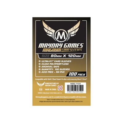 Magnum Gold Sleeve (100) - 80 x 120mm - Dixit -7104