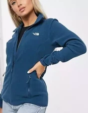 The North Face Women Glacier Full zip Jackets Fleece Sweaters 1119