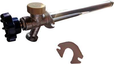 XFITTING Anti-Siphon Frost Free Sillcock 10'' Pex 1/2'' x 3/4'' GHT Valve 1 Pack
