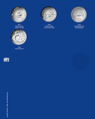 SAFE 7832 25 Euro TopSet Weihnachten o. Kapseln 30 mm I Hersteller