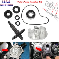 US For Yamaha YZ250F WR250F 2001-2013 Water Pump Impeller Shaft Gear Kit & Seal