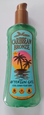 CARIBBEAN BRONZE Aloe Vera After Sun Gel.