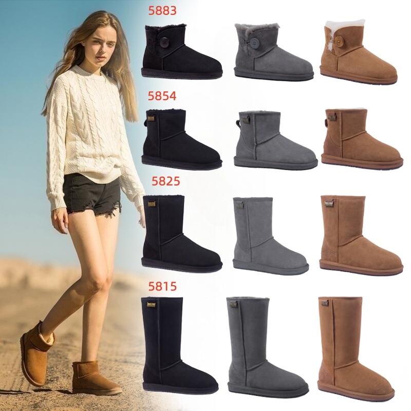 UGG Boots Mini/Button/Short/Tall Classic Premium Sheepskin UGG Boots Mini/Button/Short/Tall Classic Premium Sheepskin
