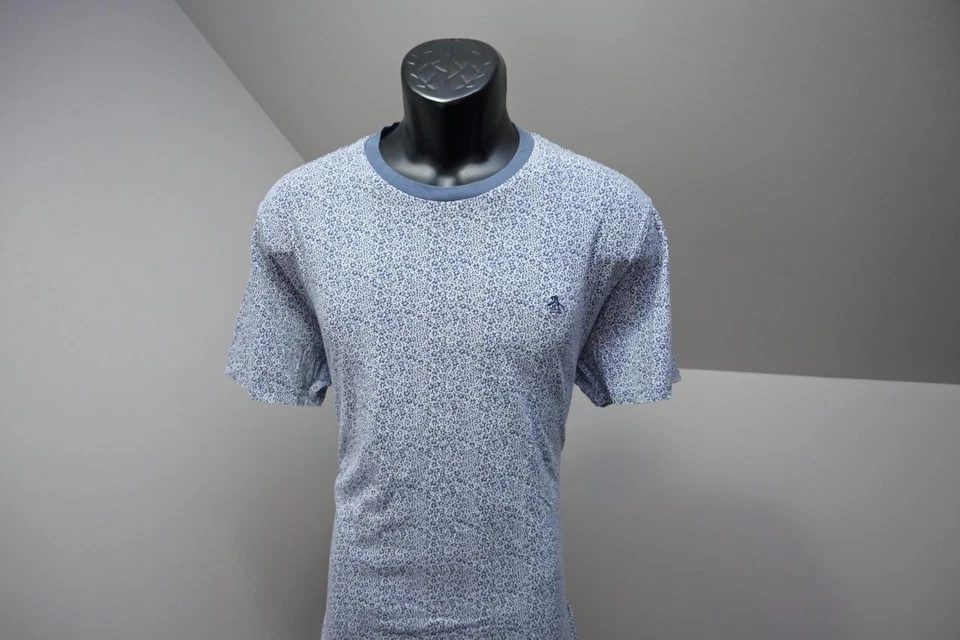 Camiseta Penguin Munsingwear Floral Informal Manga Corta Para Hombre Talla XL Foto 3 de 4