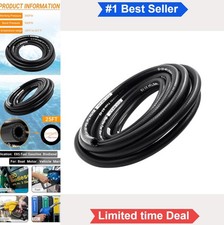 Marine Fuel Hose 3/8 Inch 25 Ft Rubber Type A1-15 SAE J1527 Boat Feed Line