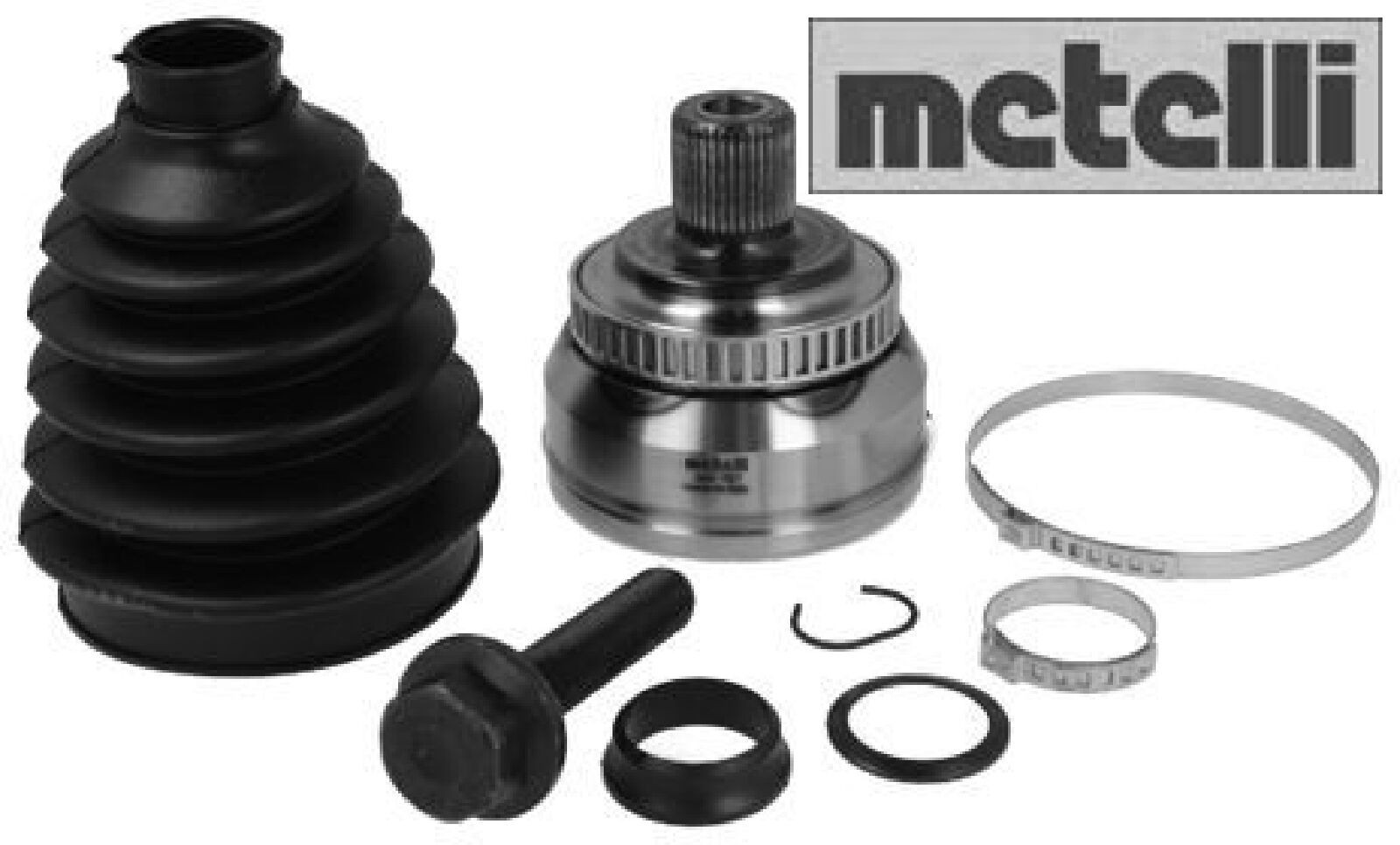 metelli 15-1389 Gelenksatz für Antriebswelle Vorderachse Vorne