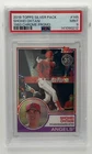 2018 Topps Update Shohei Ohtani Silver Pack #145 RC Los Angeles Angels PSA 9