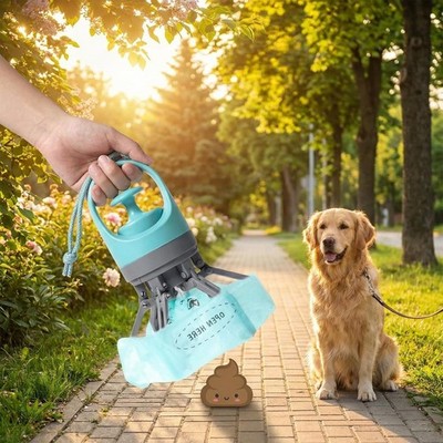 Dog Poop Scooper, Portable No Touch Poop Scooper, Pet Waste Pick-up Cleaner