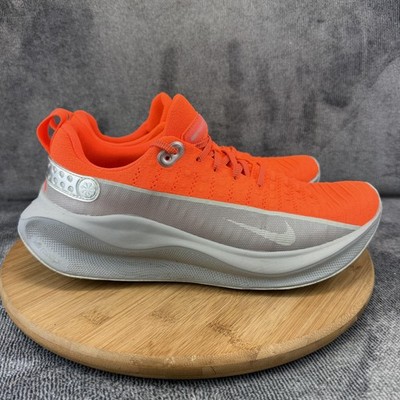Nike ReactX Infinity Run Shoes Mens Size 10.5 Orange Mesh Running HQ2934-800