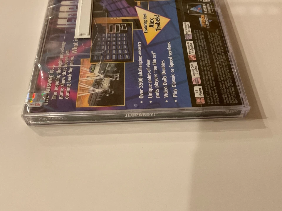 Jeopardy (Sony PlayStation 1, 1998) Brand New and Sealed Pristine - Image 4 of 4