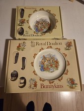 Image of Bone China Royal Doulton Bunnykins Nursery Set