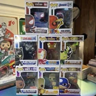 Funko POP Marvel Lot (A) (Miles Morales/Iron Spider/Iron Man/Black Panther/etc.)