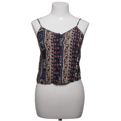 Glamorous, Tank­top, Größe: XS, Blau/Mehrfarbig, Baumwolle, Sonstiges #lSs