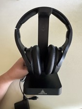 ANSTEN Wireless TV Watching Headphones  Charging Dock MISSING CABLES READ