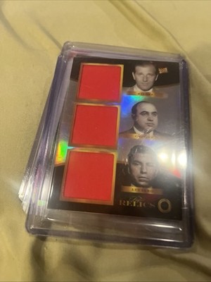 2025 Pieces of the Past Villains Edition Al Capone Triple Relic #485