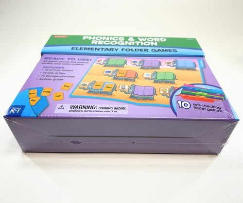 Lakeshore Phonics Word Recognition Elementary File Folder Games Grades K-1 PP522 - Picture 2 of 5