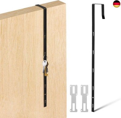 HOMSFOU 2 Stück Verstellbares Teiliges Türspiegel Haken aus Robustem Metall P