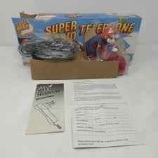NEW 1990 Nintendo Of America Super Mario Bros Red Telephone Bondwell Vintage