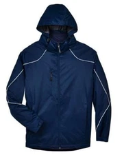 North End Men's Angle 3-in-1 Jacket with Bonded Fleece Liner (88196N) Night 4XL