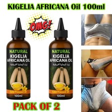 Kigelia Africana Oil For Breast, Butt Peni Enlargement 100ml - Pack of 2