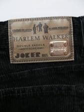 Joker HARLEM WALKER Cord Jeans Hose W 33 /L 34 Schwarze Herren Cordhose Robust !