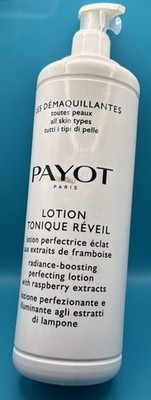 PAYOT Paris Lotion Tonique Réveil 1000mL Salon Size Radiance Toner Raspberry