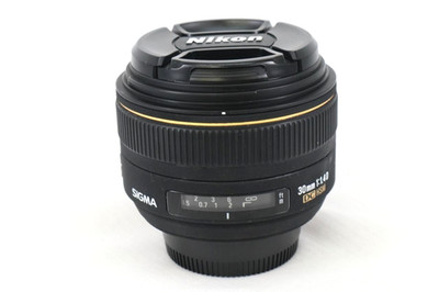 [US Stock] Sigma 30mm f/1.4 EX DC HSM APS-C Lens for Nikon (250620-12300-9)