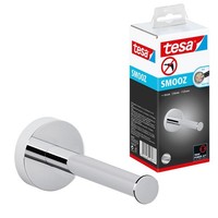 Toilettenpapier Halter tesa Smooz Verchromt, Wandbefestigung Ohne Bohren,