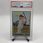 2019 Topps Heritage Shohei Ohtani Grey Boarder “Topps All Star Rookie” PSA 10!