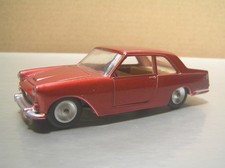 Solido 121 Lancia Flaminia Coupe Metallic Red made in France 1/43 scale NM+