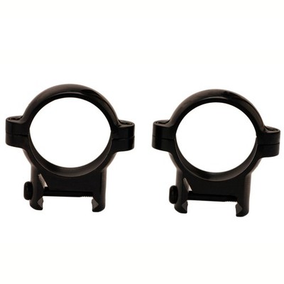 Burris 1'' Signature Zee Rings W/Pos-Align Inserts-Med Height-Gloss Blk-420520