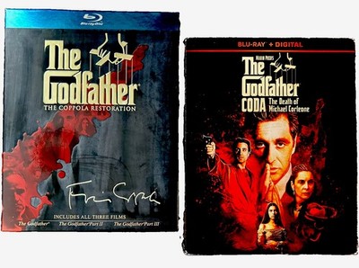 The Godfather Trilogy: The Coppola Restoration   The Godfather Coda (Blu-ray)