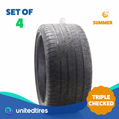 Set of (4) Used 305/30ZR21 Goodyear Eagle F1 Asymmetric 3 NA0 - 6-7.5/32 (14ZYG)