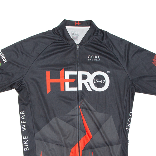 Radtrikot Herren schwarz Full Zip XL - Bild 2 von 6