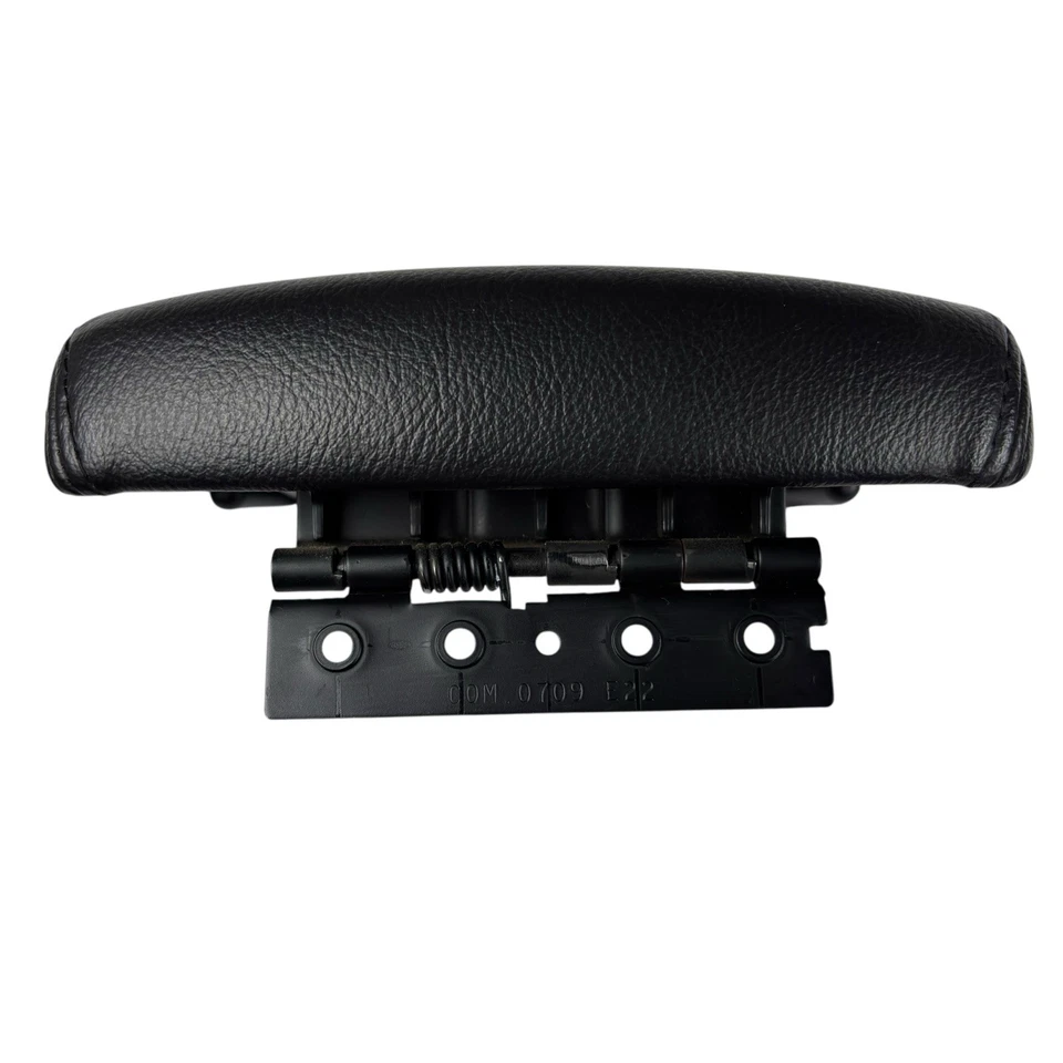 Cubierta de tapa de reposabrazos de cuero negro OEM 08-09 Ford Taurus X Foto 4 de 4