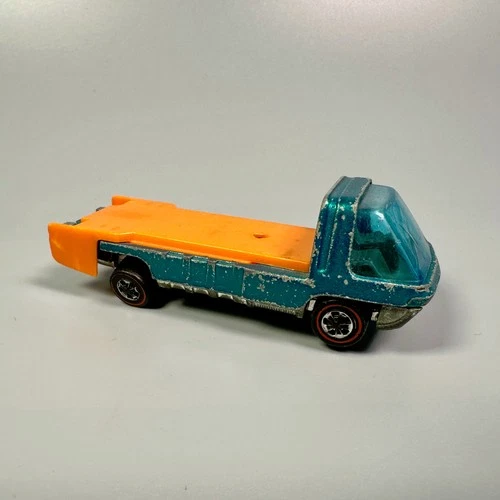 Hot Wheels Redline The Heavyweights Dump Truck Missing Dumper Aqua