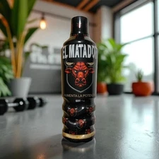 El Matador 600ml  All-Natural Pre-Workout Supplement EXCLUSIVE