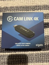 Elgato Cam Link 4K USB Video Capture Card External Streaming/Recording for Games