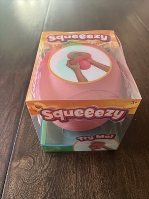 Viral Sunny Days Jumbo Squeezy Peach   Squishy Toy, Stress Relief New Sealed