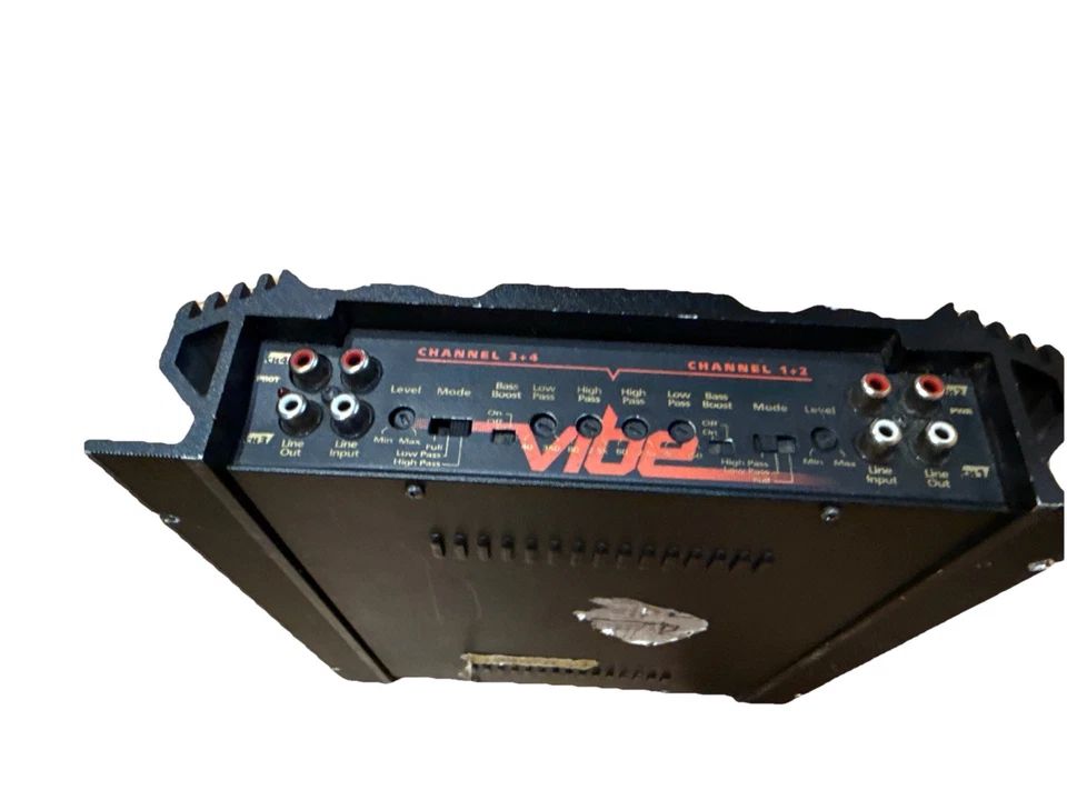 Vibe 410 600 Watts Bridgeable 4 Channel Amplifier - Image 3 of 4