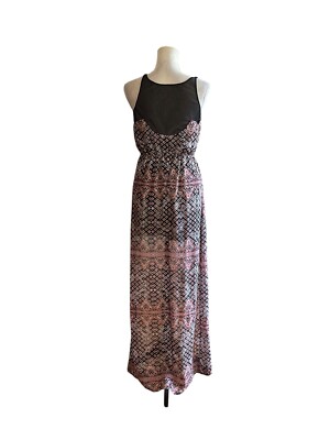 nordstrom sheer dress Floral Keyhole Sheer Long Sleeve Maxi Dress (Women)