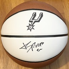 Tiago Splitter Signed Autographed Full Size San Antonio Spurs Basketball PSA/DNA