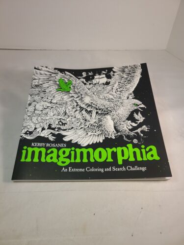 Imagimorphia: An Extreme Coloring Book and Search Challenge by Kerby Rosanes