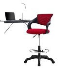 Modway Red Home Office Desks