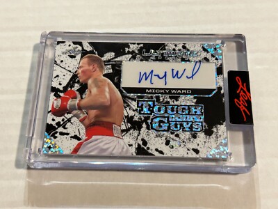 2024 LEAF ULTIMATE SPORTS MICKY WARD 1/4 TOUGH GUYS WHITE AUTO SSP T1