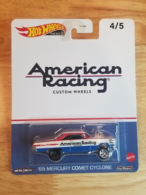 Hot Wheels Premium 65 Mercury Comet Cyclone Real Riders Car Culture American...