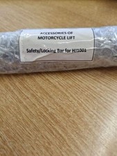 Motorbike lift safety bar for 1000lb lift HJ1001