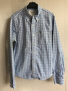 Abercrombie \u0026 Fitch. Homme Chemise à manches longues. Medium. blanc,  rayures bleu. | eBay